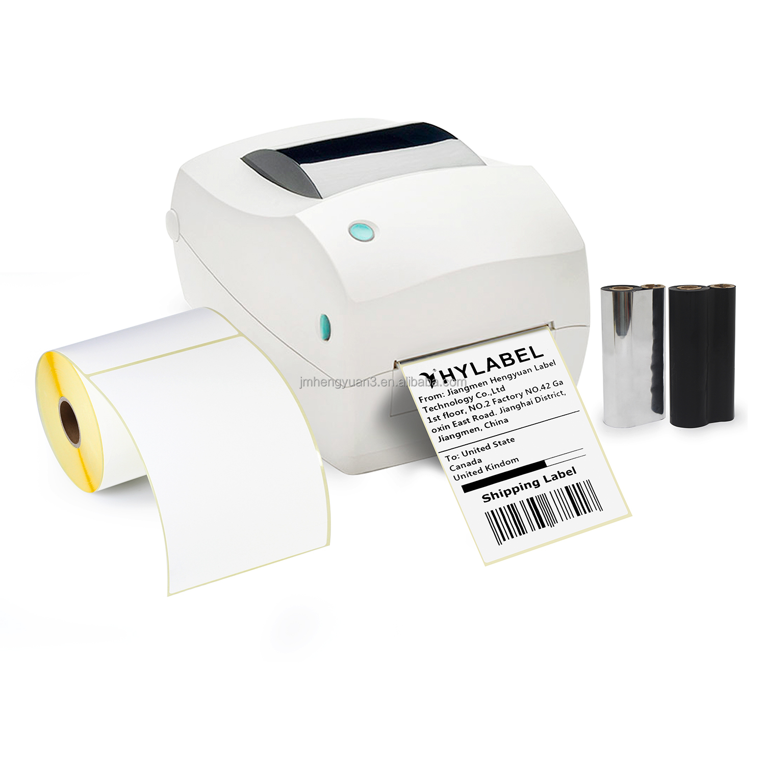 barcode label thermal transfer Matt label