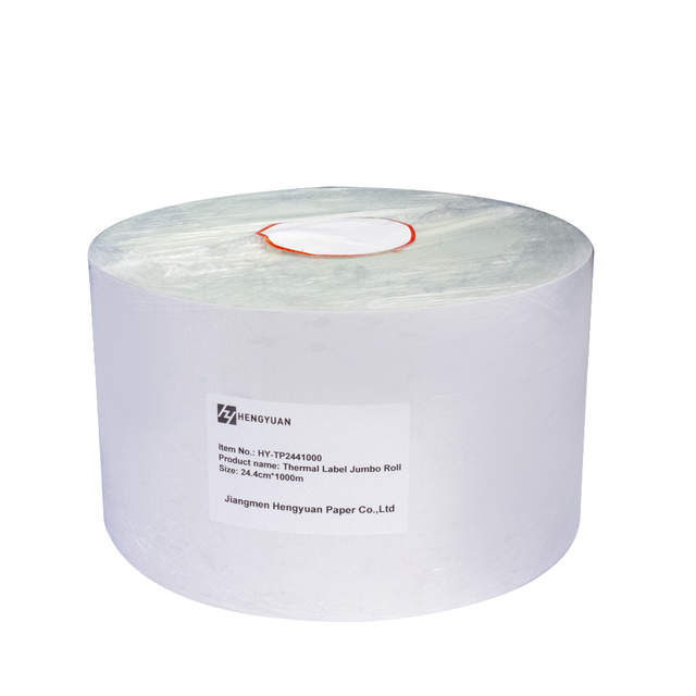 Wholesale 80gsm Semi gloss label self adhesive Art coated paper sticker hot-melt acrylic glue label material jumbo roll
