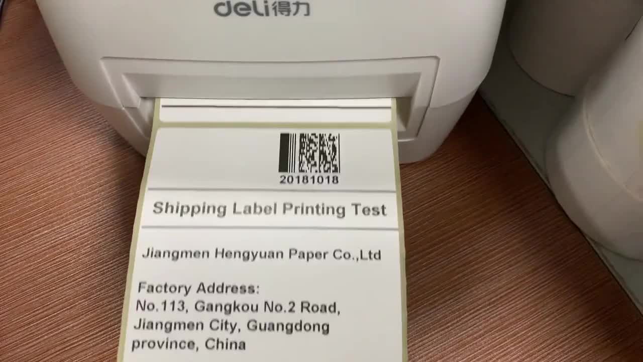 Zebra printer thermal transfer 100x150mm shipping 