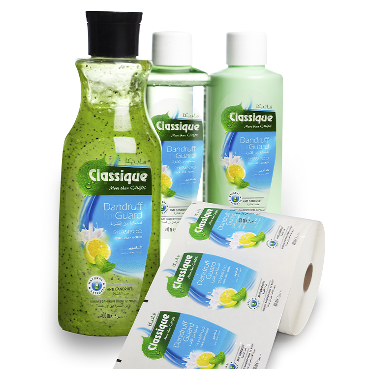 Factory Custom Synthetic Label Waterproof Food & Bottle Labels with Logo Printing 