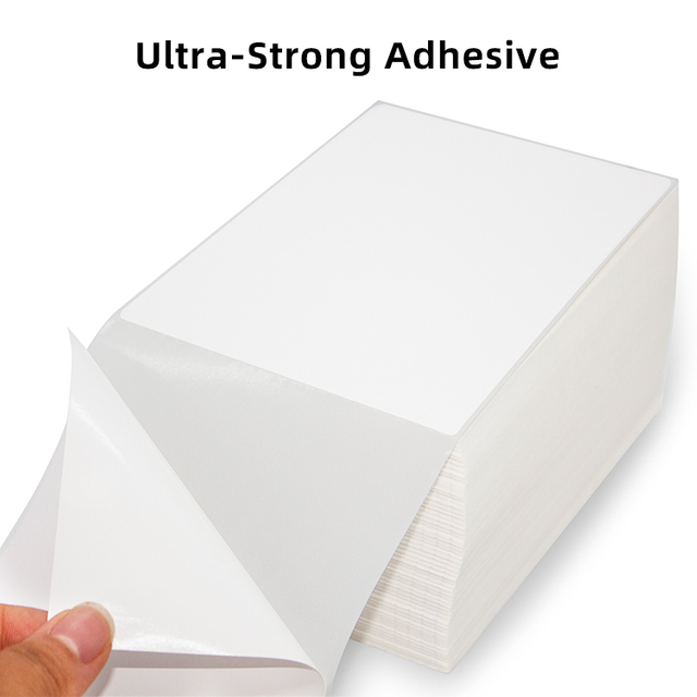 A6 Fan Fold Thermal Label Sheet Shipping Label Direct Thermal Label 4*6 100*150