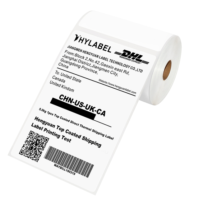 100x150 Address Mailing Packaging Direct Thermal Shipping Labels 