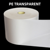 Transparent BOPP 50um Self Adhesive Film PP Clear on Clear Jumbo Roll Label Sticker