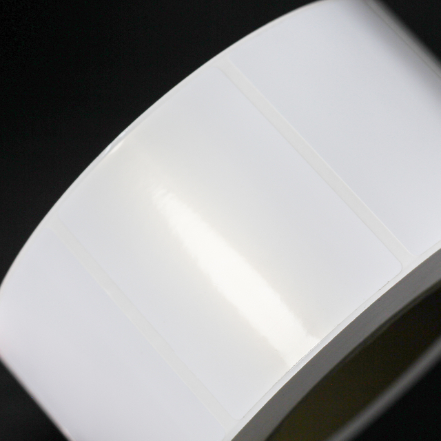 Inkjet label BOPP PP Paper label sticker Continuous/Diecutting Glossy Matt White customize size suitable for inkjet printer