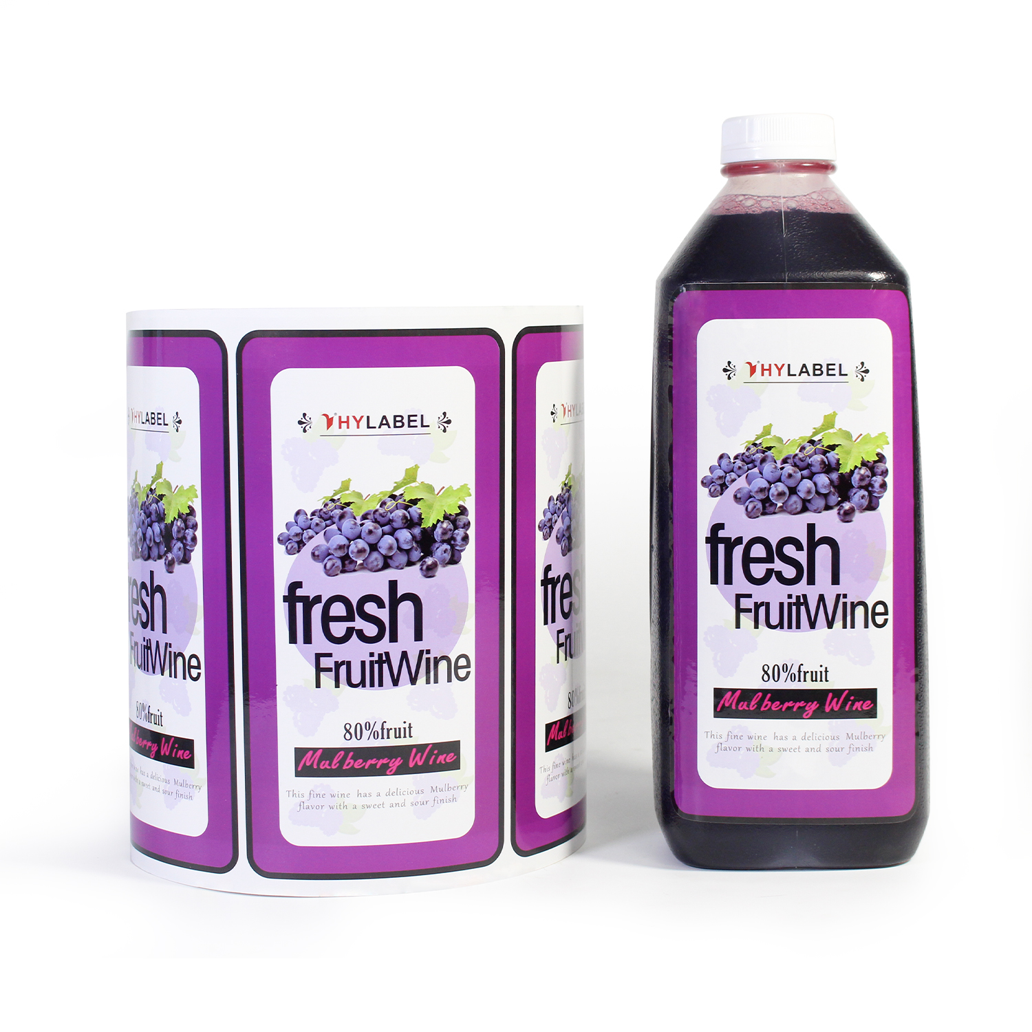 Juice Bottle Label 