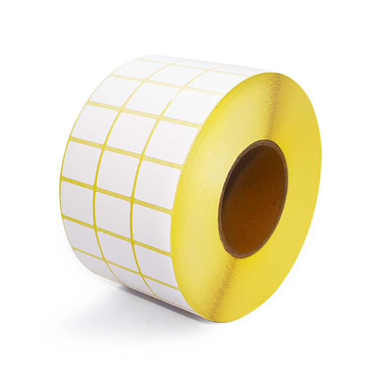 Semi glossy label Thermal transfer label self adhesive barcode label thermal ECO label roll 