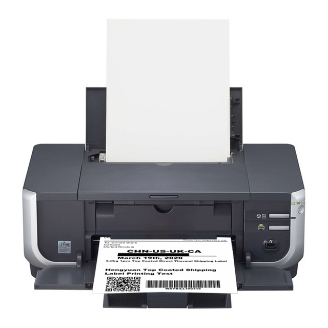 279mm x 210mm Laser Inkjet Printer Compatible Plain White Shipping Label In Sheet Blank Paper Sticker A4 Matte Label