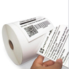  100x150 Heat Sensitive Adhesive Shipping Stickers Roll 