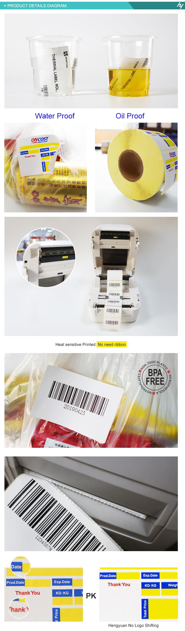 Direct Thermal Label 
