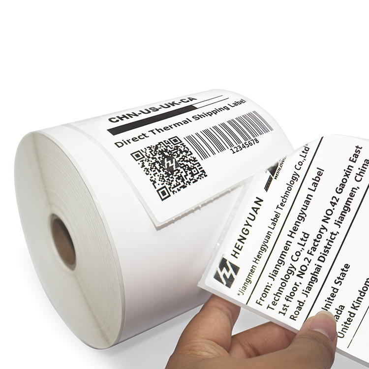 Hot sale 4x6 shipping label A6 self adhesive paper waybill sticker 100x150 direct thermal label