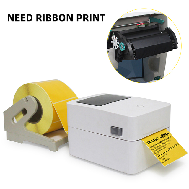 Customized semi glossy label thermal transfer label 