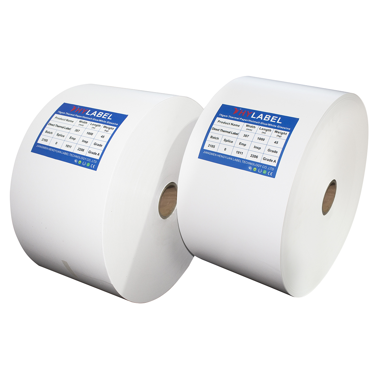 Thermal Label Jumbo Roll Thermal Direct Roll Paper China Supplier Thermal Labels Manufacturer Jumbo Roll