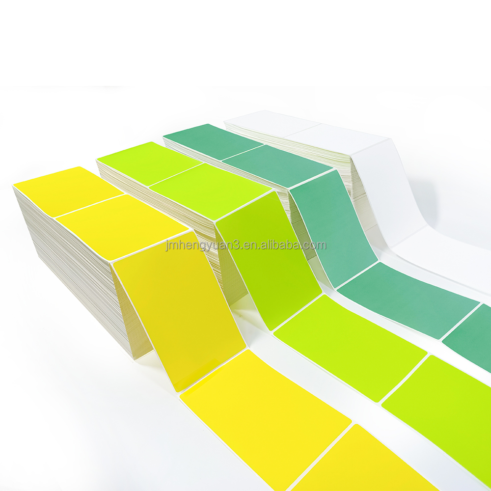 Direct thermal label 4*6 thermal fan fold label 500 pcs 2000 pcs 