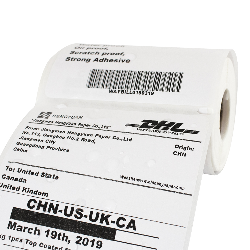 Free sample Good Grade Dymo 4xl Label 1744907 With 4"x6" Perforation Label roll