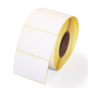2x1 Inch Wholesale White Perforated Direct Adhesive Paper Barcode Thermal Labels