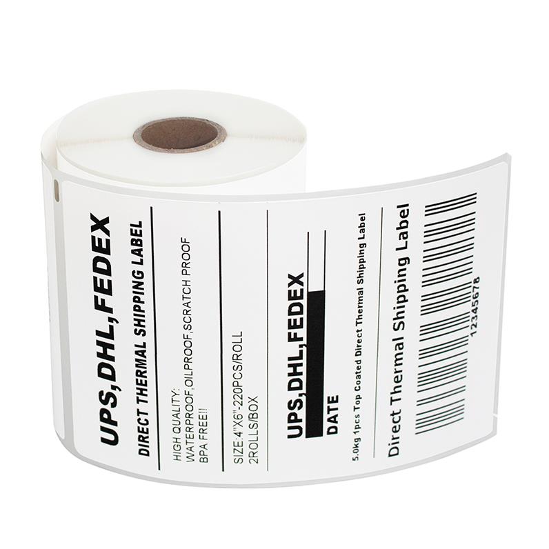 Dymo 4XL Thermal Extra Large Shipping Labels Permanent Adhesive