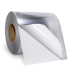 Self Adhesive Jumbo Roll Label PP Silver Films Glossy White PP