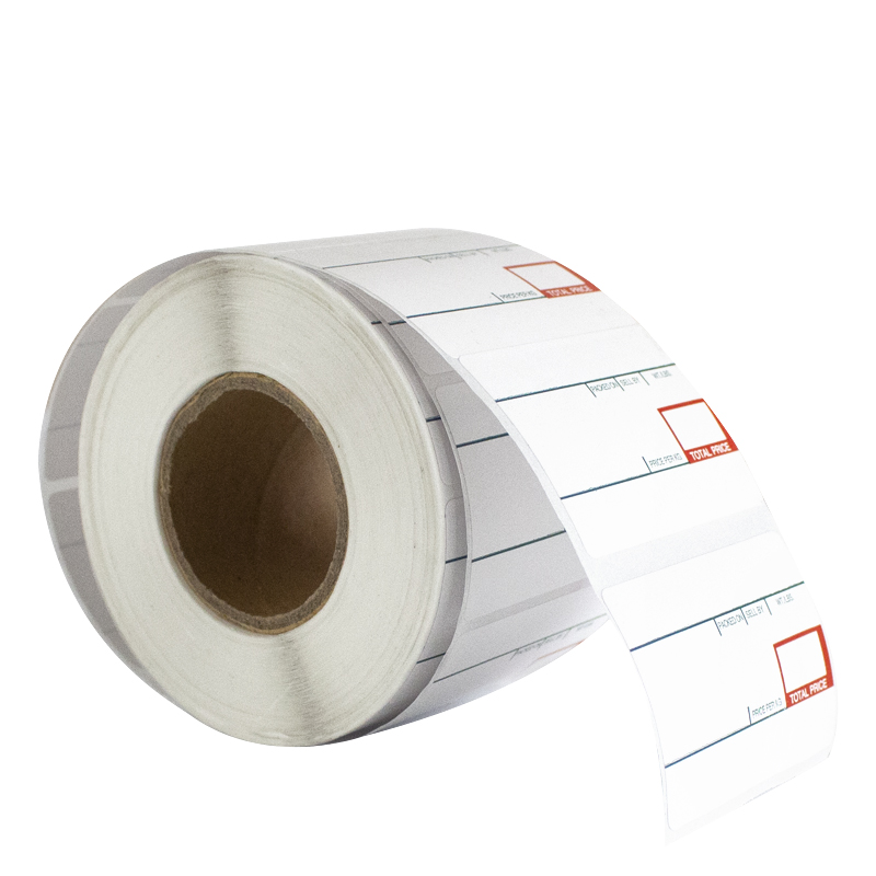Factory Price High Quality Labels Custom logo Printed Adhesive Direct Thermal Transfer Label Paper Stickers Roll