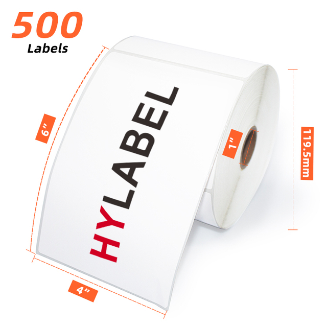 Thermal label 4x6 label three proofs shipping label Direct thermal label