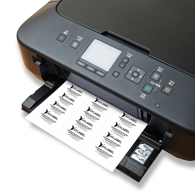  Factory Custom A4 Label High-Quality Print A4 Matte Label Sheet Laser & Inkjet Compatible Self Adhesive Label for Shipping 