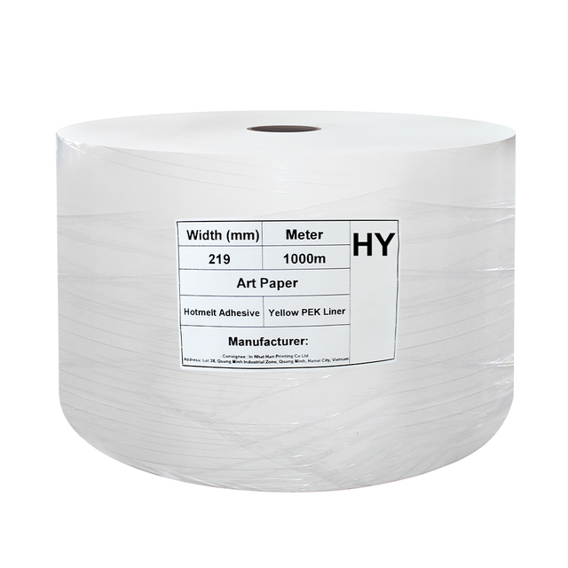 Direct Thermal PP Jumbo Label Roll Raw Material