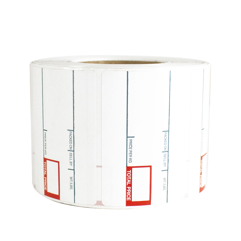 Common shipping address direct thermal sticker customized thermal transfer paper label roll