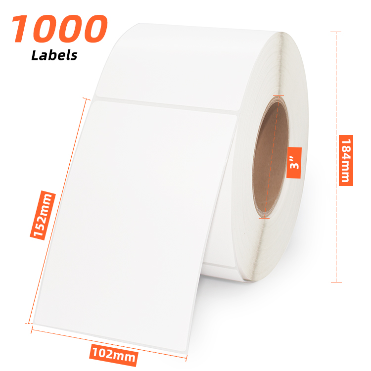 Thermal label 4x6 label three proofs shipping label Direct thermal label