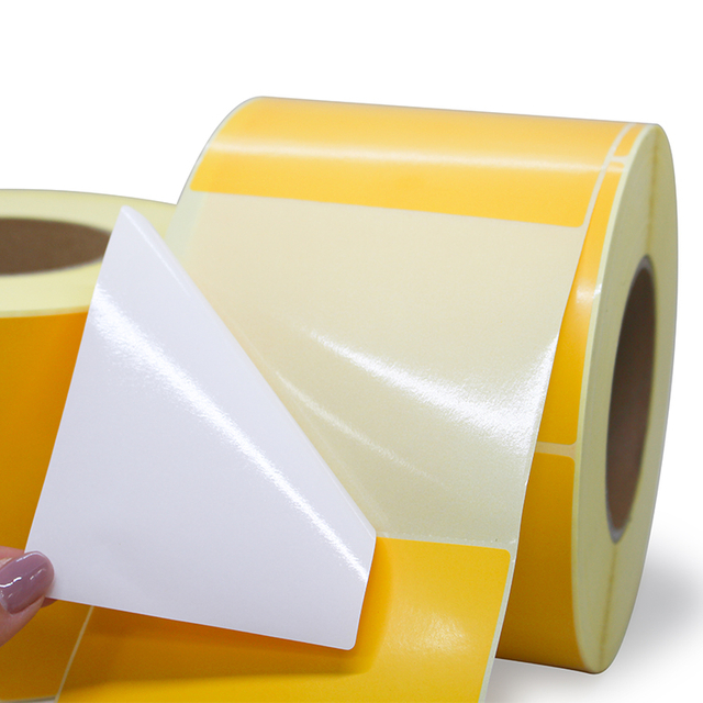 Customs Stickers Thermal Transfer Colorful Label Semi Glossy Label 80x85mm 