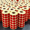 Customized Semi Glossy Label Printed Label Roll
