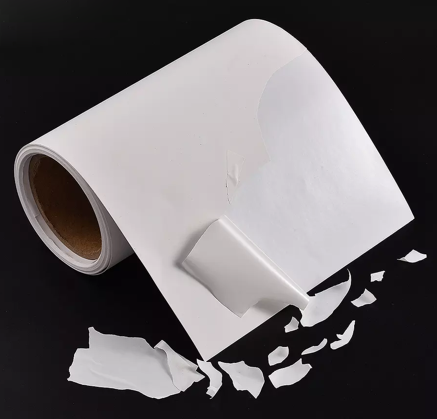 Self Adhesive Security Fragile Paper Tamper Proof Destructive Label Material