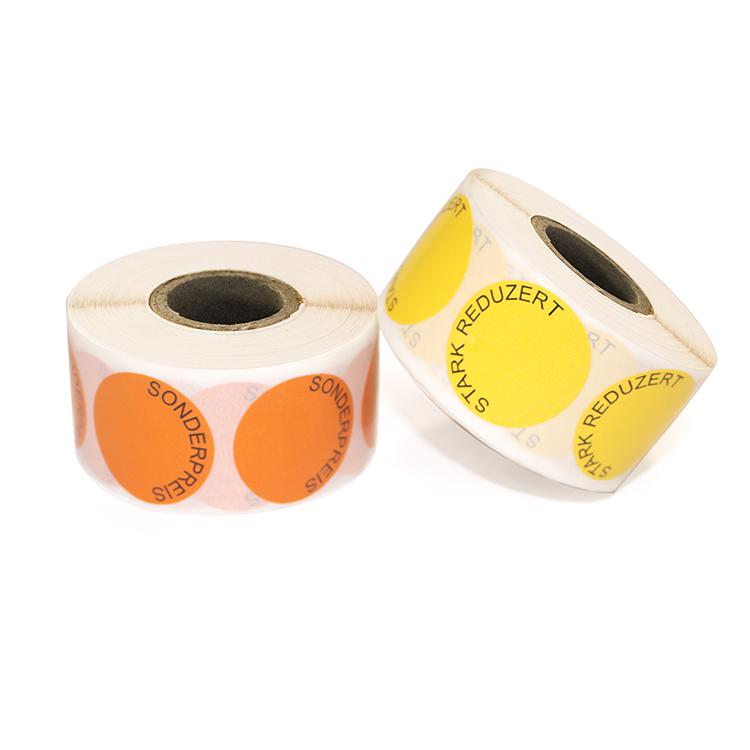 Factory 4x6 4x4 4x2 inch Custom Color Printed Stickers Thermal Transfer Label Custom Printing Thermal Transfer Adhesive Label