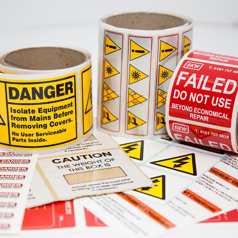 Any Sizes Custom Ptinted Sticker Roll Thermal Transfer Label Fragile Stickers paper