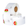 Etiquettes 40mm×20mm Transfer Printing Barcode Label Sticker Weighing Scale Label Roll