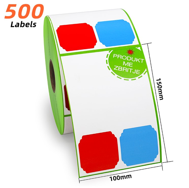 Direct thermal cardbroad Price Tag