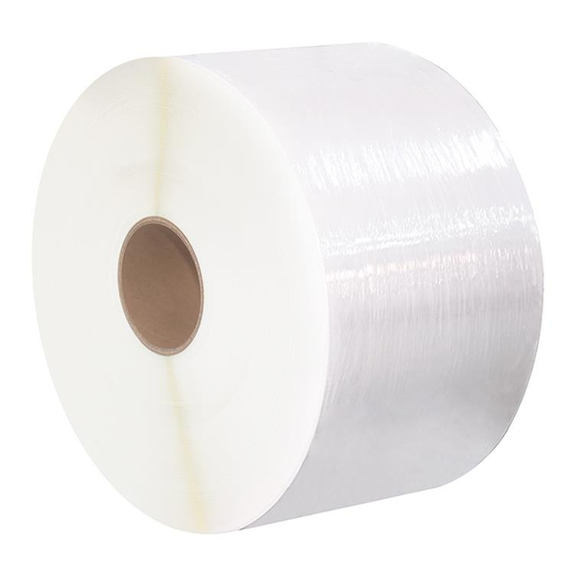 BOPP Self Adhesive Roll Transparent Thermal Label PP White
