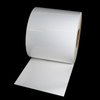 Self Adhesive Paper Jumbo Rolls Barcode Roll Glossy White PP 60um