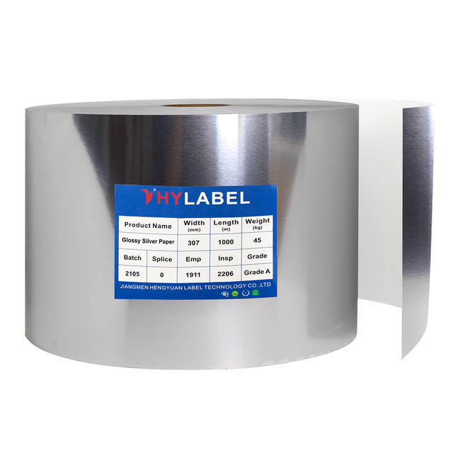 Self Adhesive Label 50um PP Metallized Chrome BOPP Metallized BOPP