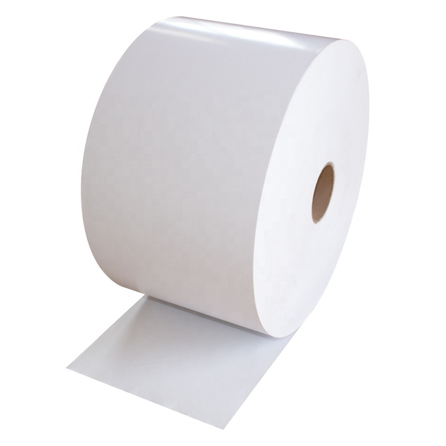 Factory Price High Quality Top Coated Thermal PP Synthetic Paper Stickers Removable Label Jumbo Roll