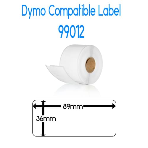 S0722400 Adhesive Thermal Shipping Label 36mm x 89mm 260 Labels A99012 Dymo Compatible Large Address Labels