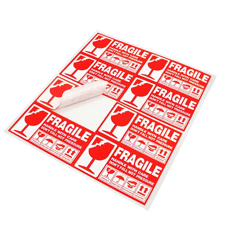 Fragile Shipping Labels Fragile Stickers 4x2 Etiquette Fragile Label Roll Handle With Care Stickers