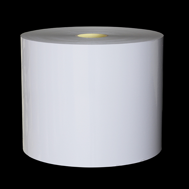 White Polypropylene Pearl Film Self Adhesive 60 Microns