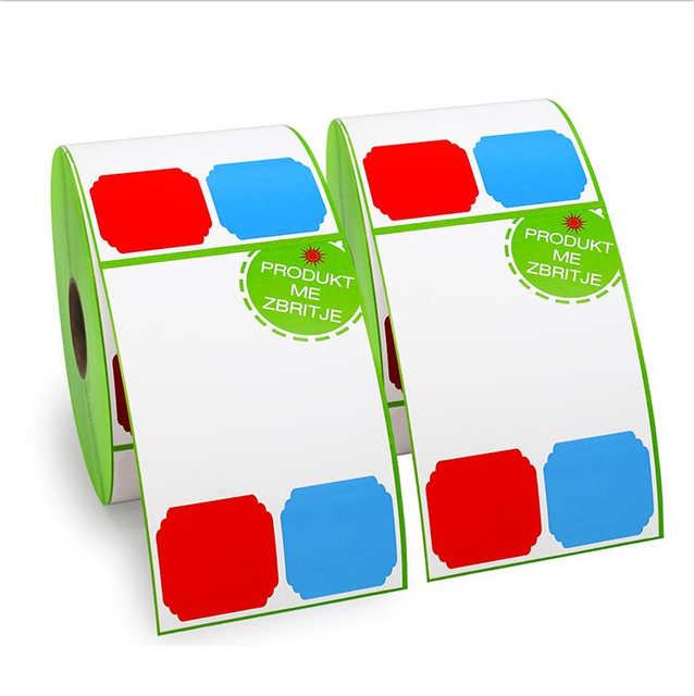 Thermal Label Sricker Customzied Sizes and colors