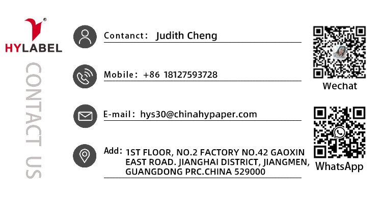 Thermal barcode label
