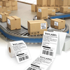 Factory 100*150mm Shipping Label 4*6 Inch Barcode Label Custom Printing