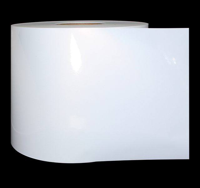 White Synthetic PP PE PET BOPP Jumbo Label Roll Self Adhesive Sticker Paper Roll Label Sticker