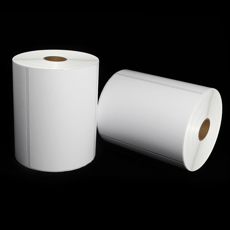 Hot sale custom size thermal paper roll shipping packaging label for portable thermal printer