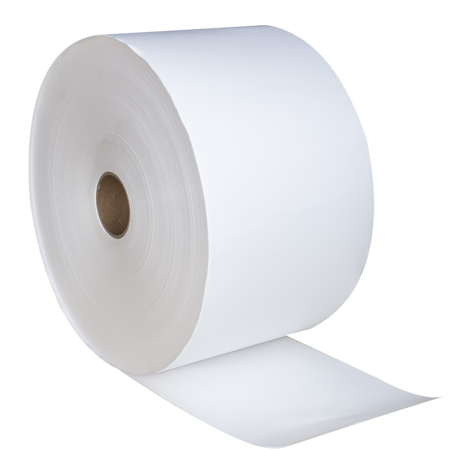 Top Coated Custom Size for flexo printing machine Blank Self Adhesive Paper Direct Thermal Sticker White Label Jumbo Rolls