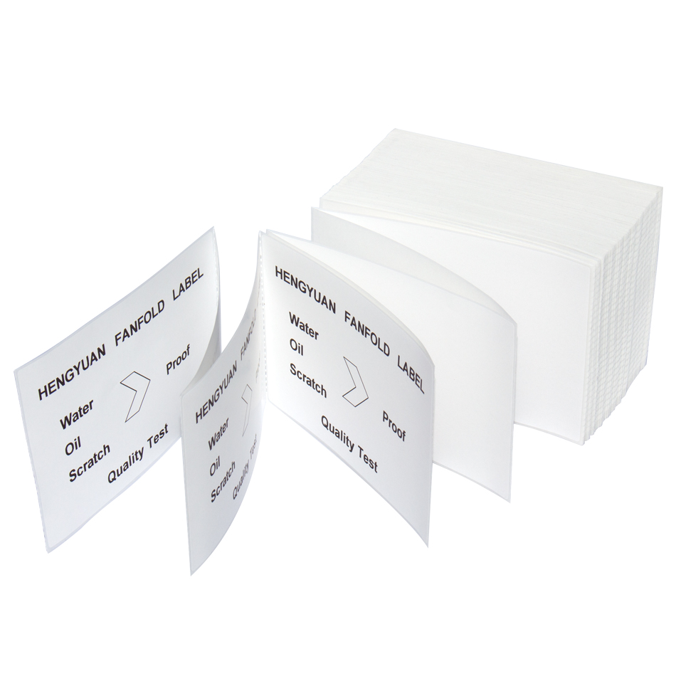 1500pcs 4x6" (100x150mm) Direct Thermal Address Labels - Fanfold For Royal Mail
