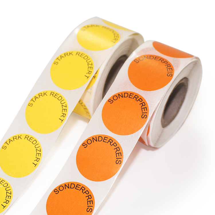 Factory 4x6 4x4 4x2 inch Custom Color Printed Stickers Thermal Transfer Label Custom Printing Thermal Transfer Adhesive Label