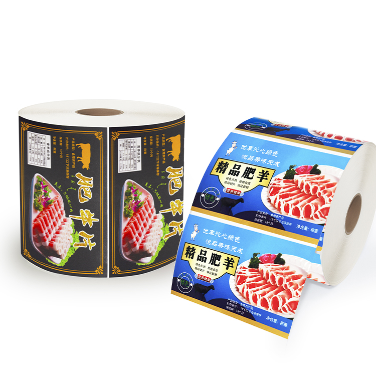 Custom Waterproof Packaging Label Custom Synthetic Label Food & Bottle Labels with Logo Printing 